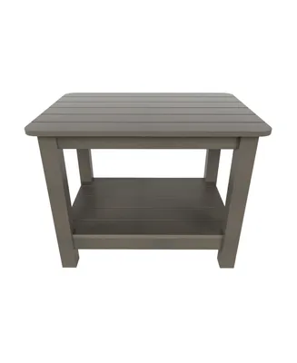 WestinTrends Outdoor Patio All-weather Modern Side Table