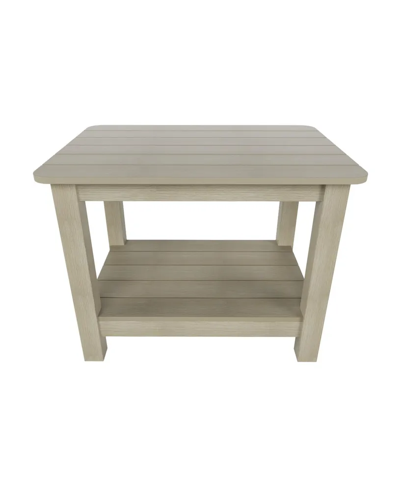 WestinTrends Outdoor Patio All-weather Modern Side Table