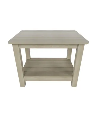 WestinTrends Outdoor Patio All-weather Modern Side Table