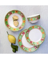 Vietri Melamine Campagna Gallina Salad Plate