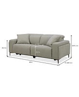 Closeout! Adney 88" 2 Pc Zero Gravity Fabric Sofa with Power Recliners, Created for Macy's