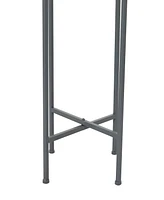 CosmoLiving Metal Planter with Removable Stand