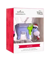 Hallmark Disney Winnie the Pooh Eeyore with Stocking Ornament - Multi