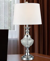 Dale Tiffany Frosted Murray Lead Crystal Table Lamp