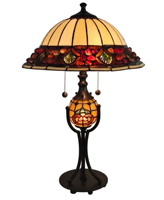 Dale Tiffany Chiara Table Lamp with Night Light