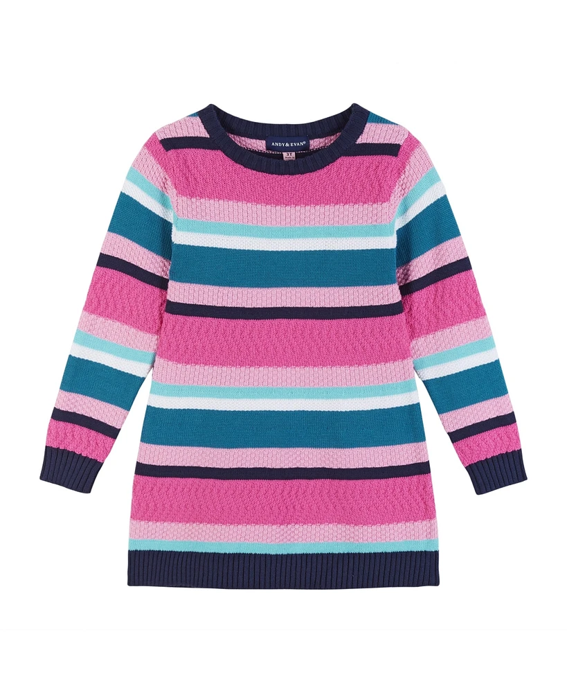 Andy & Evan Toddler Girls Toddler/Child Multi Knit Dress