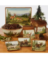 Certified International Mountain Summit 3-d Moose Cookie Jar