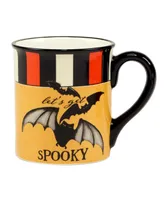 Certified International Spooky Halloween Set of 4 Mugs, Service for 4