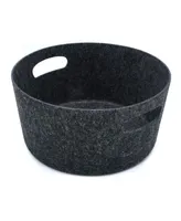 Welaxy 15" Diameter Felt Round Basket