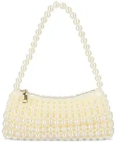 I.n.c. International Concepts Embellished Pearl Small Baguette Shoulder Bag, Created for Macy's