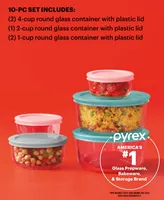 Pyrex Simply Store 10 Piece Glass Storage Set