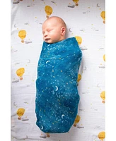 Malabar Baby Baby Gots Certified Organic Muslin Swaddle - Two-Pack Gift Set