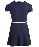 Tommy Hilfiger Toddler Girls Quarter Zip Dress