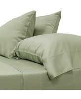 Cariloha Classic 2-Piece Twill Pillowcase Set | White Standard Viscose Material Allergy Resistant, Thermal-Regulating & Extra soft