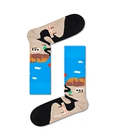 Happy Socks Welcome To Nowhere Socks Gift Set, Pack of 3