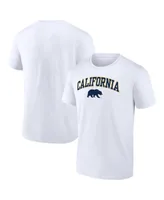 Men's Fanatics White Cal Bears Campus T-shirt