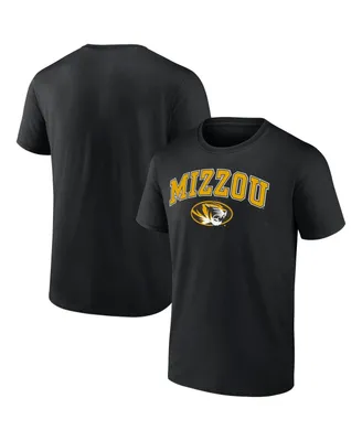 Men's Fanatics Black Missouri Tigers Campus T-shirt