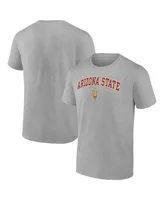 Men's Fanatics Heather Gray Arizona State Sun Devils Campus T-shirt