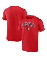 Men's Fanatics Red Louisville Cardinals Campus T-shirt