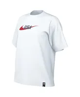 Women's Nike White Usmnt Swoosh T-shirt