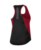 Women's Colosseum Garnet Florida State Seminoles Sachs 2-Hit Scoop Neck Racerback Tank Top