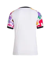 Women's adidas White Portland Timbers 2023 Pride Pre-Match Top