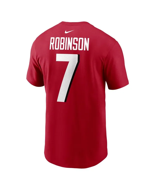 Youth Nike Bijan Robinson Black Atlanta Falcons 2023 NFL Draft First Round  Pick Player Name & Number T-Shirt