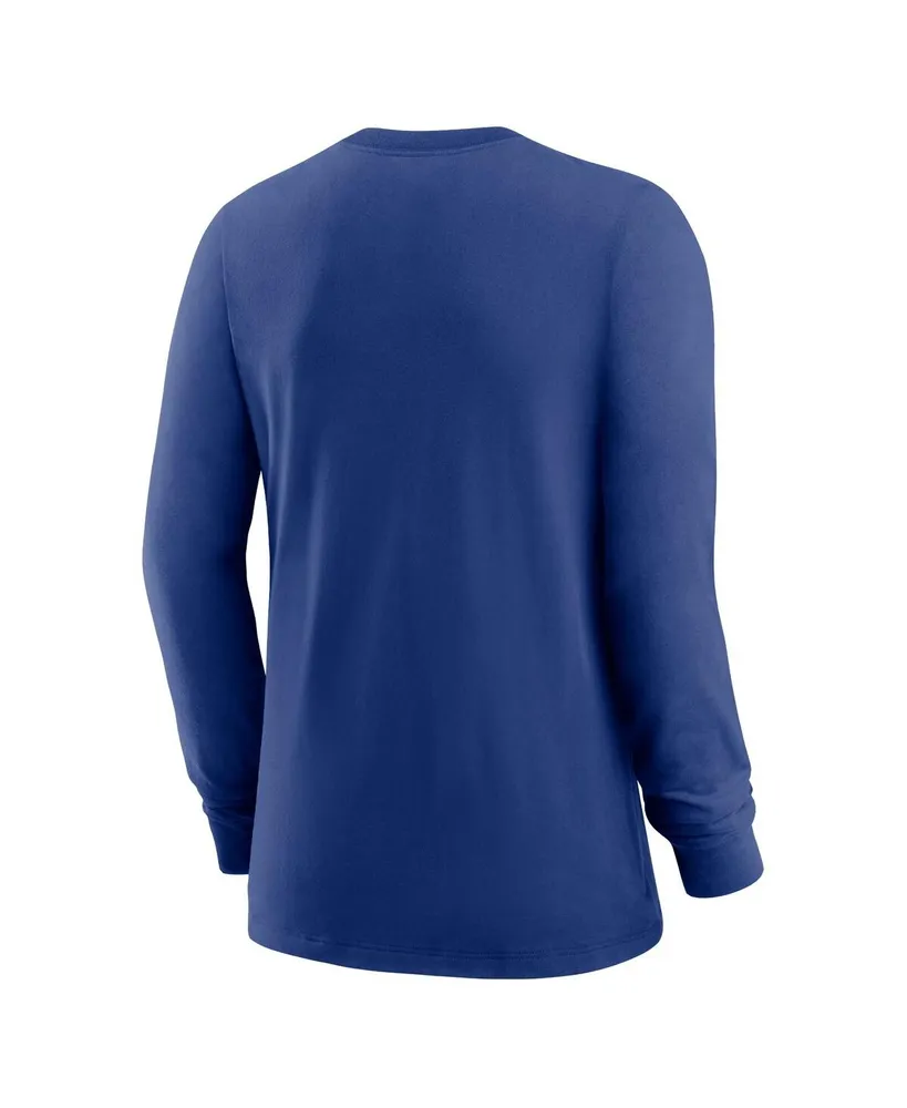 Women's Nike Royal New York Mets Authentic Collection Legend Performance Long Sleeve T-shirt