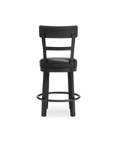 Valebeck Upholstery Swivel Barstool