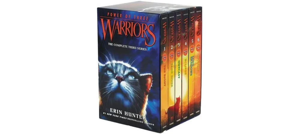 Warriors- Power of Three Box Set- Volumes 1 to 6 by Erin Hunter