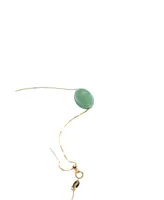 seree Turtur - Jade stone pendant necklace