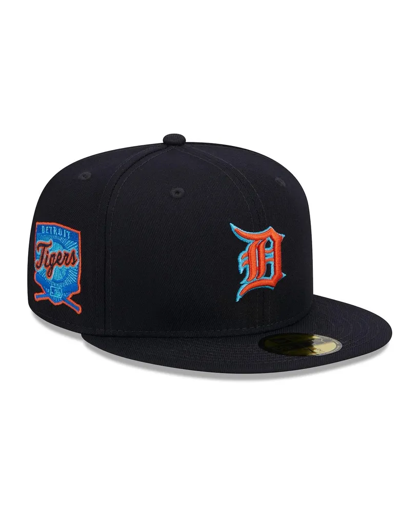 Detroit Tigers Letter Logo Patch - Orange