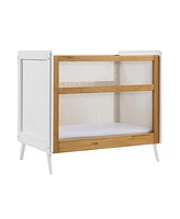 BreathableBaby Breathable Mesh 2-in-1 Mini Crib - Greenguard Gold Certified