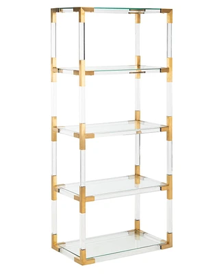 Safavieh Hayley 62" Acrylic Bookshelf