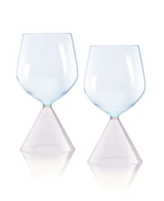 Qualia Glass Venice Wine Glasses, Set of 2