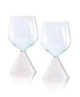 Qualia Glass Venice Wine Glasses, Set of 2