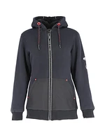 RefrigiWear Women's Hybrid Sweatshirt - Lightweight Pullover Hoodie, Warm Layering for Outdoor and Casual Wear