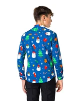 OppoSuits Big Boys Festivity Long Sleeves Shirt