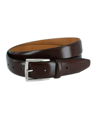 Trafalgar Men's Everyman's 35mm Basic Luxury Leather Belt