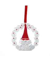 Nambe Gnome Wreath Ornament