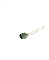seree Sugar cube - Jade pendant necklace