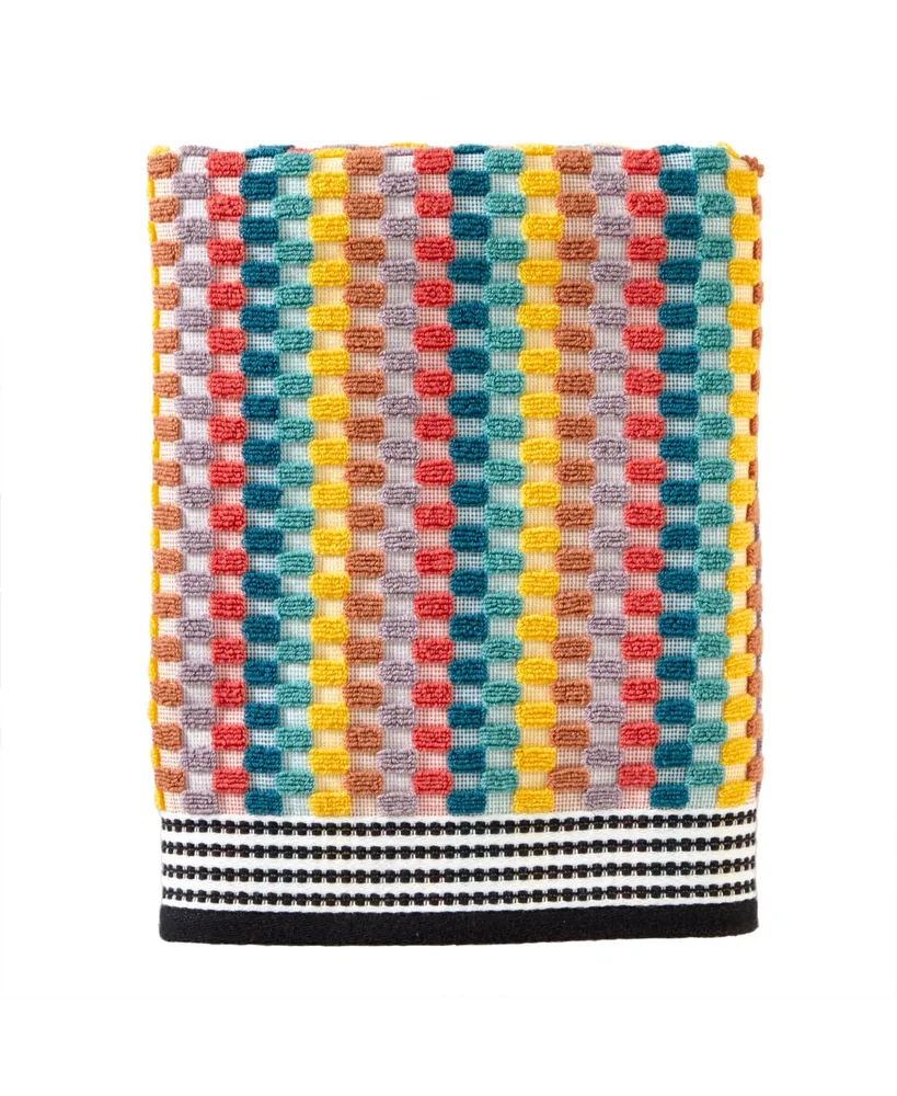 Skl Home Mid Century Cotton Bath Towel, 50" x 27"