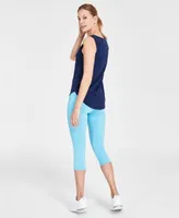 Id Ideology Womens Birdseye Mesh Tank Top Cropped Leggings Created For Macys