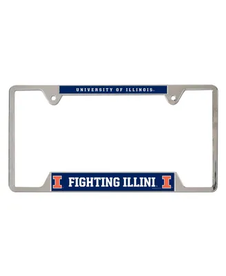 Wincraft Illinois Fighting Illini Metal License Plate Frame