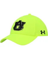 Men's Under Armour Neon Yellow Auburn Tigers Signal Call Performance Flex Hat