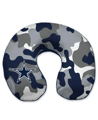 Dallas Cowboys Camo Memory Foam Travel Pillow