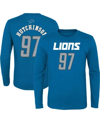 Derrick Henry Tennessee Titans Youth Mainliner Player Name & Number Long  Sleeve T-Shirt - Navy