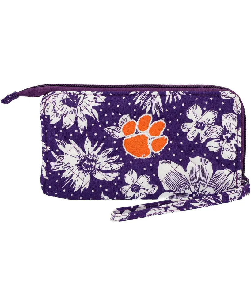 Vera Bradley Clemson Tigers Rain Garden Large Travel Duffel Bag