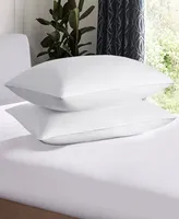 Unikome Hotel Collection 100% Cotton Medium Support Feather and Down 2-Pack Pillows
