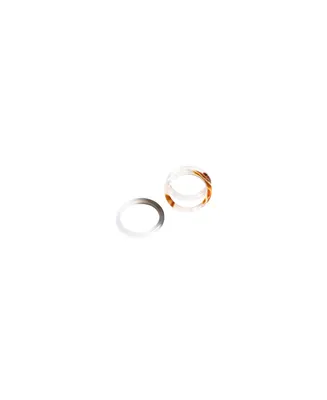 seree Playground — Skinny jade stone stacking rings